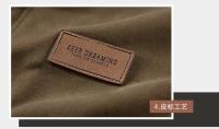 Chaqueta de invierno para hombre, chaqueta de béisbol de alta calidad, chaqueta Bomber gruesa y cálida con bordado de solapa para hombre, chaquetas gruesas de lana para hombre - details 25