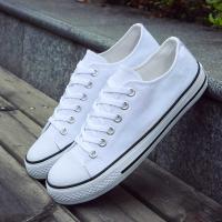 Zapatos de lona de marca para mujer, zapatillas clásicas Unisex, zapatos deportivos informales blancos para primavera y verano, zapatillas planas para caminar a la moda al aire libre - details 11