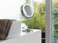 Medisana CM 840 Espejo de tocador con iluminación LED y aumento 5x, doble cara, rotación de 360 ​​grados ​ ​ grados, plata, - details 3