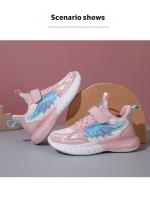 Zapatillas de deporte para niña, superventas, zapatos de tenis planos informales de cuero con suela blanda de verano, zapatos para caminar al aire libre para correr, calzado para niños - details 21