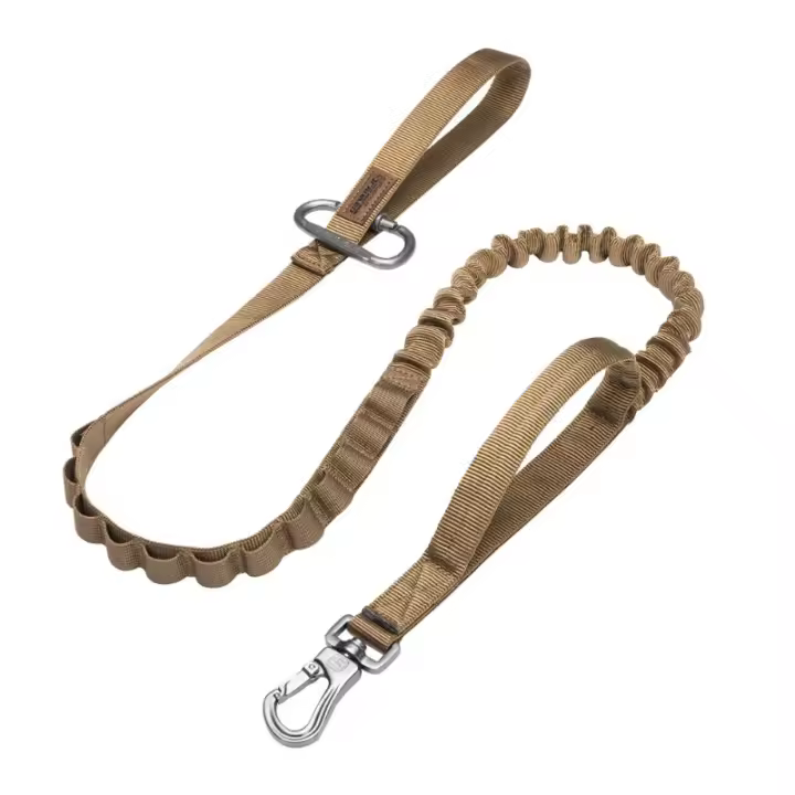 Excelente correa táctica ELITE para perros, correa de liberación rápida para mascotas, cuerda elástica, correas de entrenamiento - 1