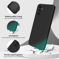 Para Samsung Galaxy S24 Plus S23 S22 S21 S20 Ultra S24 Plus funda S23FE A16 A06 A05 A25 A55 5G funda trasera de silicona negra para teléfono - details 3