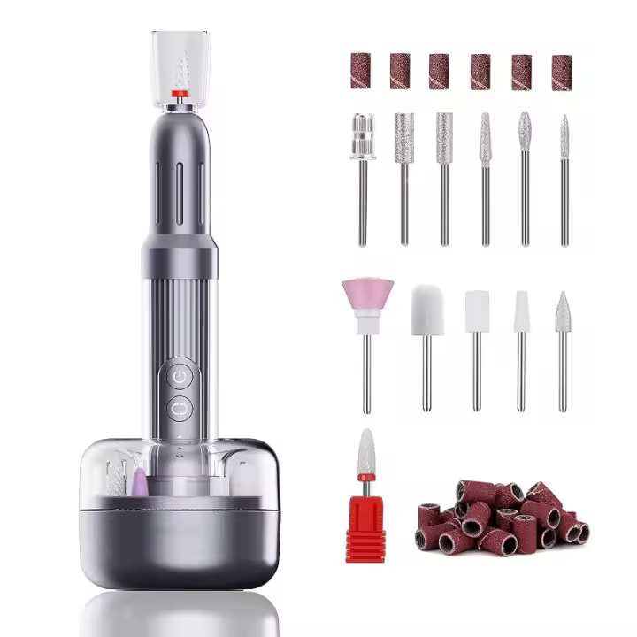 Máquina pulidora de uñas eléctrica inalámbrica, portátil, 6 modos, profesional, manicura - 1