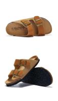 Cómodo forro de ante, sandalias planas de verano con soporte arqueado talla 6-11 - details 10