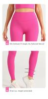 ZHUMU GYM Conjunto de Yoga Traje Deportivo para Mujer Conjunto de Fitness con Sujetador Deportivo y Leggings - details 4