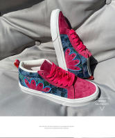 Zapatillas de Mesa Rosa Medio Superior Impresas Tamaño Grande para Hombres y Mujeres - details 6