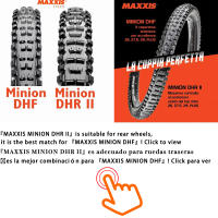 MAXXIS MINION DHF (M301RU) neumático de bicicleta MTB 26 27,5 29 neumático de bicicleta de montaña sin tubo DENTNHILL DH DD 26x 27,5x 29x 2,3 2,5 2,6 2,8 - details 0