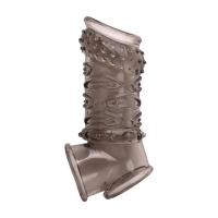 Leten-Anillo masculino con funda reutilizable para retrasar la eyaculación, extensor de erección más fuerte, masaje de próstata, Juguetes sexuales para hombres adultos - details 9