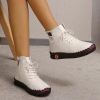 Botas martin informales para mujer, botines planos, botas cortas - details 3