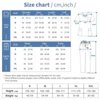 Uniforme de hospital suave, lavable y antiarrugas, conjunto de exfoliante veterinario para mascotas, conjuntos de exfoliantes médicos para mujeres, accesorios médicos para mujeres - details 7