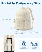 Mochila portátil de 15,6 pulgadas, a prueba de agua señoras bolsa de moda, bolso de la escuela lindo para las niñas, grandes señoras bolsa, bolsa de viaje de moda - details 3