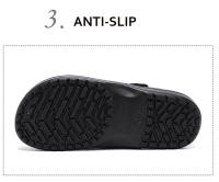 Zapatillas de casa para hombre y mujer, zuecos cálidos de alta calidad con forro de felpa, antideslizantes, para jardín, invierno, 2021 - details 4