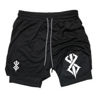 Pantalones Cortos de Verano para Hombres 2 en 1 Gimnasio Athletico Secado Rápido - details 10