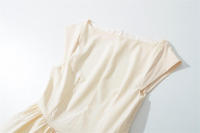 Elegante Vestido de Fiesta para Mujer OUWU Largo, sin mangas, ajustado hasta la rodilla - details 3