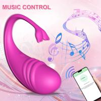 Vibrador Inalámbrico Bluetooth G Spot Dildo Control Remoto APP Huevo Vibrante para Mujeres - details 5