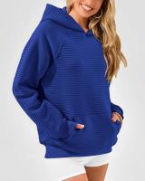 Sudadera con Capucha Básica para Mujer Estilo Y2K a la Moda Sudadera con Bolsillo Suelto - details 10