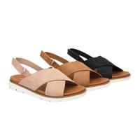 Sandalias para mujer, verano 2025 nuevas sandalias de maternidad con suela plana, zapatos versátiles de playa casuales para mujer - details 0