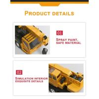 Juguetes de Control remoto para niños, transportador de aleación, elevador, ingeniería de construcción, simulación de grúa, modelo de camión, coche, juguetes para niños - details 10
