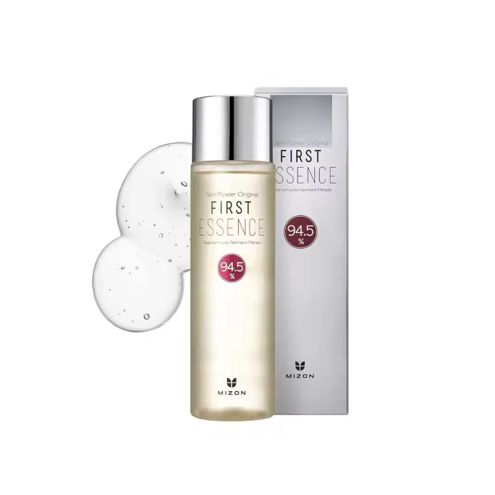 MIZON Power Original First Essence 94.5% Galactomyces Fermented Bean Filter Booster para la piel coreana hidratante, exfoliante, - 1