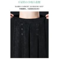 Pantalones de pierna ancha para mujer, pantalón corto holgado, cintura elástica, talla grande 3XL - details 2