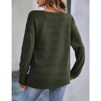 Suéteres de punto para mujer de otoño, jerséis sueltos, tops de punto para mujer - details 6