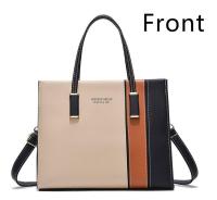 Bolso con asa superior y correa ajustable para mujer, bolso bandolera grande, - details 11