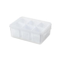 Caja de Almacenamiento Transparente para Refrigerador Organizador para Carne, Cebolla, Jengibre - details 0