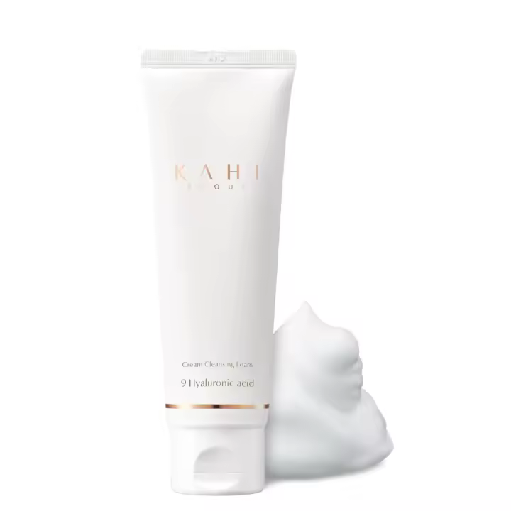 Crema hidratante en espuma KAHI para pieles grasas y cuidado mixto |   Limpiador suave con colágeno K Beauty Foaming Face Wash 2.70 fl oz - 1