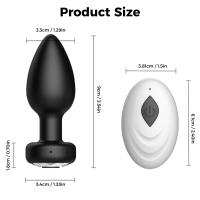 Vibrador Anal Portátil Control Remoto Inalámbrico Juguete para Adultos Salud y Diversión 18+ - details 2