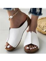 Sandalias de Verano Deslizables para Mujer Zapatillas de Pisa Casuales con Tacón de Cuña para Caminatas y Fiestas - details 11