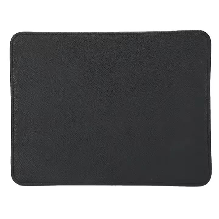 Alfombrilla de mesa para manicura, tapete de escritorio plegable y lavable, herramientas de salón de uñas, color negro - 1