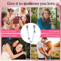 Encantos de Pulgas de Plata Esterlina S925 100% para Mujeres Joyería Fina de Cumpleaños Ajuste a Pulseras Originales de 3mm DIY con Cuentas Material Principal de Metal: Zircon - details 16