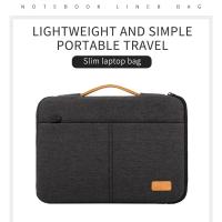 Funda para portátil de 14-15.6 pulgadas, bolsa para notebook para hombre, a prueba de golpes, maletín para computadora para viajes de negocios, funda para portátil - details 0