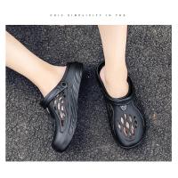 Sandalias ligeras de EVA para hombre, zapatos informales con agujeros, zuecos para amantes del jardín en casa, zapatillas planas de playa al aire libre, talla grande 49 - details 30