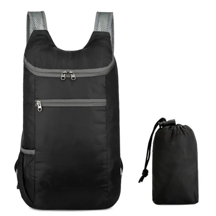 Mochila plegable impermeable para viajes y ciclismo, bolsa de montañismo, bolsa plegable para exteriores, mochila de senderismo - 1