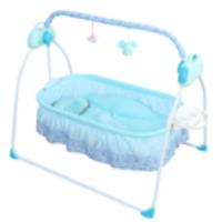 Cama de Bebé Rocker con Red Mosquitera Transpirable Colchón de Abrazo Imitado - details 0