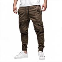 Pantalones de trabajo ligeros con cordón multibolsillos para hombre Pantalones de verano para hombre - details 10