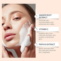 Gentle Exfolia Cleanser limpia suavemente la piel, dejándola fresca sin sentirse apretada, hidratando y - details 8