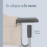 Mesa Plegable, Beige (Desert Beige), Fácil de Transportar, Lavable, Instalación Segura - details 2