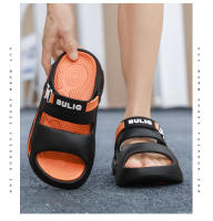Sandalias para hombre 2025 verano nuevo color a juego de gran tamaño transpirable suela gruesa antideslizante talla de pareja zapatillas abiertas modelos de hombre - details 2