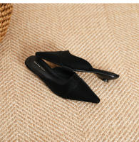 Nuevos zapatos de trabajo Xiaoxiangfeng retro simples de tacón bajo - details 23