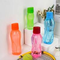 Botella de agua de plástico de 800/1100ML, hervidor de agua duradero de Color sólido a prueba de fugas, gran capacidad, taza de agua deportiva, Fitness - details 7