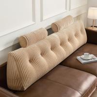 Cojín de Lectura Triangular Almohada de Apoyo Lumbar Suave Bolster para Posición de Sofá de Cama - details 16