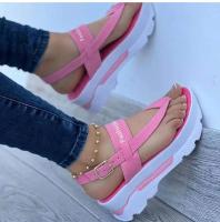 Sandalias de Plataforma de Lujo para Mujer Estilo de Verano con Tacones Alto - details 1