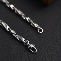 Pulsera pesada de plata, regalo del día del padre, cadena pesada de plata de ley para hombre, pulsera para hombre, cadena de plata para hombre, regalo de Navidad, regalos para él - details 3
