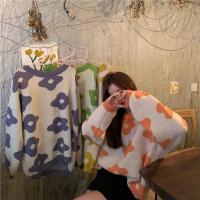 2024 ins nueva moda mujer suéteres invierno mujeres suéteres de flores sobre tamaño mujeres pullover suéteres - details 19