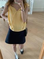 Blusa de verano para mujer, camisa de primavera, blusa para mujer, Blusas largas de gasa, informales, elegantes, Vintage, de manga larga, holgada de gran tamaño, blanca - details 33
