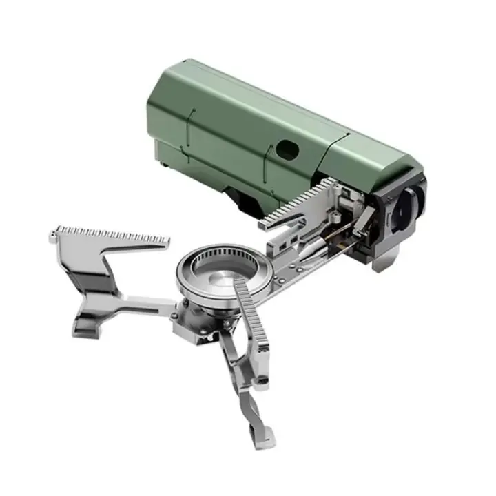 Estufa de Camping 2670W portátil plegable Cassette Gas pícnic al aire libre viaje cocina parrilla sistema de calefacción - 1