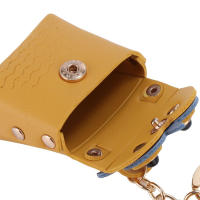 LLavero de Mini Bolso multiusos con forma de búho, bolsa de auriculares ligera portátil para mujeres y niñas - details 0