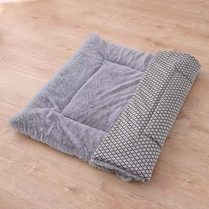 Cama de franela gruesa para perro, colchoneta suave para dormir para perros pequeños, medianos y grandes, manta cálida de invierno, suministros para mascotas - 1